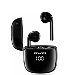 Ασύρματα Ακουστικά Bluetooth Awei T28P TWS In Ear με Ένδειξη LED & Λειτουργία Αφής - Μαύρο
