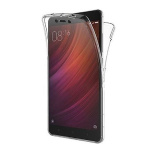 Θήκη Σιλικόνης Μπρος/Πίσω για Xiaomi Redmi 4X - Διάφανη