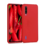 Θήκη Σιλικόνης Soft TPU Back Cover για Xiaomi Mi 9 SE - Κόκκινο