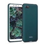 Θήκη Σιλικόνης Soft TPU Back Cover για Xiaomi Redmi 6A - Πράσινο Σκούρο