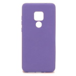 Θήκη Σιλικόνης Soft TPU Back Cover για Huawei Mate 20 - Μώβ