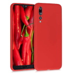 Θήκη Σιλικόνης Soft TPU Back Cover για Huawei P20 Pro - Κόκκινο