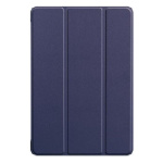 Θήκη Βιβλίο - Σιλικόνη Flip Cover για Samsung Galaxy Tab S7+ 12.4'' T970 - Μπλέ