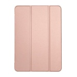Θήκη Βιβλίο - Σιλικόνη Flip Cover Tri-Fold για Galaxy Tab A7 10.4'' T500 / T505 - Ρόζ Χρυσό