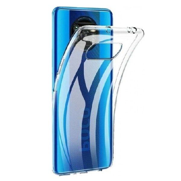 Θήκη Σιλικόνης για Xiaomi Poco X3 - Διάφανη - Image 1