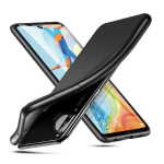 OEM Θήκη Σιλικόνης Matt TPU για Huawei P30 Lite - Μαύρο
