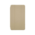 Θήκη Βιβλίο - Σιλικόνη Flip Cover για Lenovo Tab E10 TB-X104F - Χρυσό