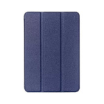 Θήκη Βιβλίο - Σιλικόνη Flip Cover για Apple iPad Pro 12.9" 2020 - Μπλε Σκούρο