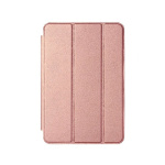 Θήκη Βιβλίο - Σιλικόνη Flip Cover για Apple iPad Pro 12.9" 2020 - Ρόζ Χρυσό