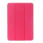 Θήκη Βιβλίο - Σιλικόνη Flip Cover Tri-Fold για Galaxy Tab A7 10.4'' T500 / T505 - Ρόζ