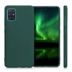 OEM Θήκη Σιλικόνης Soft TPU Back Cover | Samsung A51 Πράσινο Σκούρο