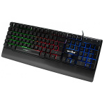 WB-100 Ενσύρματο Πληκτρολόγιο Gaming USB Weibo Dark Hero Αγγλικό US - Μαύρο