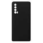 Θήκη Σιλικόνης Soft TPU Back Cover για Huawei P Smart 2021 - Μαύρο
