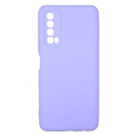 Θήκη Σιλικόνης Soft TPU Back Cover για Huawei P Smart 2021 - Μώβ