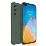 Θήκη Σιλικόνης Soft TPU Back Cover για Huawei P40 Lite 5G - Πράσινο Σκούρο