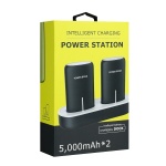 2x Docking Station Power Bank 5000mAh με Θύρα USB-A Μαύρο - Image 5