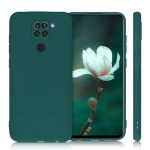 Θήκη Σιλικόνης Soft TPU Back Cover για Xiaomi Redmi Note 9 - Πράσινο Σκούρο