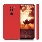 Θήκη Σιλικόνης Soft TPU Back Cover για Xiaomi Redmi Note 9 - Κόκκινο