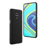 Θήκη Σιλικόνης Soft TPU Back Cover για Xiaomi Redmi Note 9S/9 Pro/9 Pro Max - Μαύρο