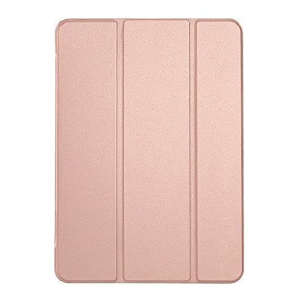 Θήκη Βιβλίο - Σιλικόνη Flip Cover Tri-Fold για Samsung Galaxy Tab A7 Lite T220/T225 - Ρόζ Χρυσό - Image 1