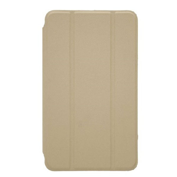 1627972898_0_ULTRASLIMBOOKTABLETGOLD Θήκη Βιβλίο - Σιλικόνη Flip Cover Tri-Fold για Samsung Galaxy Tab A7 Lite T220 / T225 - Χρυσό - Image 1