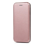Μαγνητική Θήκη Flip Curved Elegance για Xiaomi Mi 11 Lite/11 Lite 5G - Ρόζ Χρυσό