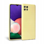 Θήκη Σιλικόνης Soft TPU Back Cover Για Samsung Galaxy A22 5G - Κίτρινο
