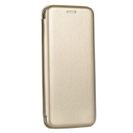 Μαγνητική Θήκη Flip Curved Elegance για Xiaomi Redmi 10 - Χρυσό