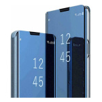 OEM Θήκη Clear View Stand Cover για Xiaomi Mi 11 Lite/Mi 11 Lite 5G - Μπλε