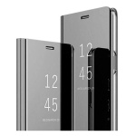 OEM Θήκη Clear View Stand Cover για Xiaomi Mi 11 Lite/Mi 11 Lite 5G - Μαύρο