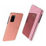 OEM Θήκη Clear View Stand Cover για Huawei P Smart 2021 - Ροζ