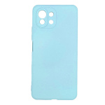 Θήκη Σιλικόνης για Xiaomi Mi 11 Lite/Mi 11 Lite 5G - Γαλάζιο