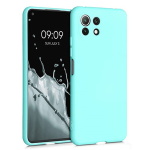 OEM Θήκη Σιλικόνης Soft TPU Back Cover για Xiaomi Mi 11 Lite/Mi 11 Lite 5G - Τιρκουάζ