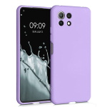 OEM Θήκη Σιλικόνης Soft TPU Back Cover για Xiaomi Mi 11 Lite/Mi 11 Lite 5G - Μωβ