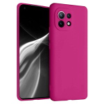 OEM Θήκη Σιλικόνης Soft TPU Back Cover για Xiaomi Mi 11 Lite/Mi 11 Lite 5G - Ροζ