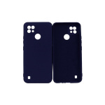 Θήκη Σιλικόνης Soft TPU Back Cover για Realme C21 2021 - Μπλε