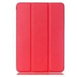 Θήκη Βιβλίο - Σιλικόνη Flip Cover για Samsung Galaxy Tab A8 10.5 2021 X200/X205/X207 - Κόκκινο