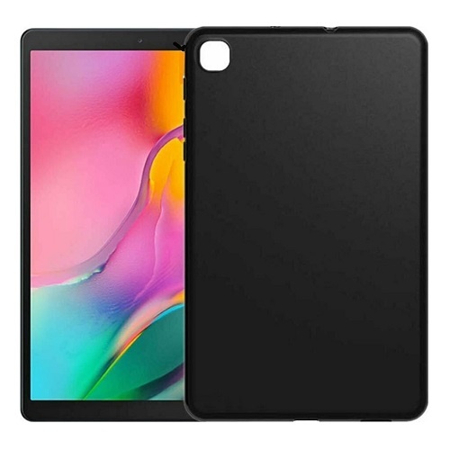 Θήκη Σιλικόνης Liquid Silicone για Samsung Galaxy TAB A8 10.5 2021 - Μαύρο - Image 1