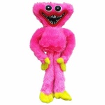 Huggy Wuggy Kissy Missy Βελούδινη Κούκλα 40cm - Ροζ