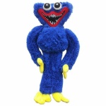 Huggy Wuggy Βελούδινη Κούκλα 40cm - Μπλε