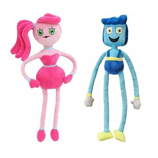 Λούτρινο Ζευγάρι Huggy Wuggy Daddy Long Legs και Mommy Long Legs 42cm - Image 1