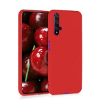 Θήκη Σιλικόνης Soft TPU Back Cover Για Huawei Honor 20 / Nova 5T - Κόκκινο