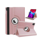 Περιστρεφόμενη Θήκη Με Βάση Στήριξης για Apple iPad Pro 11 / Air 4 10.9'' - Ροζ Χρυσό