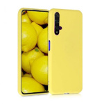 Θήκη Σιλικόνης Soft TPU Back Cover Για Huawei Honor 20 / Nova 5T - Κίτρινο