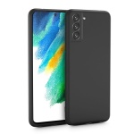Θήκη Σιλικόνης Soft TPU Back Cover Για Samsung S21 FE - Μαύρο