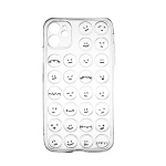 Θήκη Σιλικόνης με Emoji για Iphone 11 - Διαφανές
