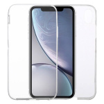 Θήκη Σιλικόνης Μπρος/Πίσω για iPhone XR - Διάφανη