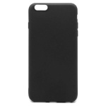 Θήκη Σιλικόνης Soft TPU Back Cover | Iphone 6/6s Plus Μαύρο