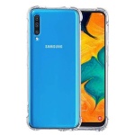 Θήκη Σιλικόνης Antishock | Samsung A40 Διάφανη