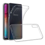 Θήκη Σιλικόνης | Samsung A70 Διάφανη